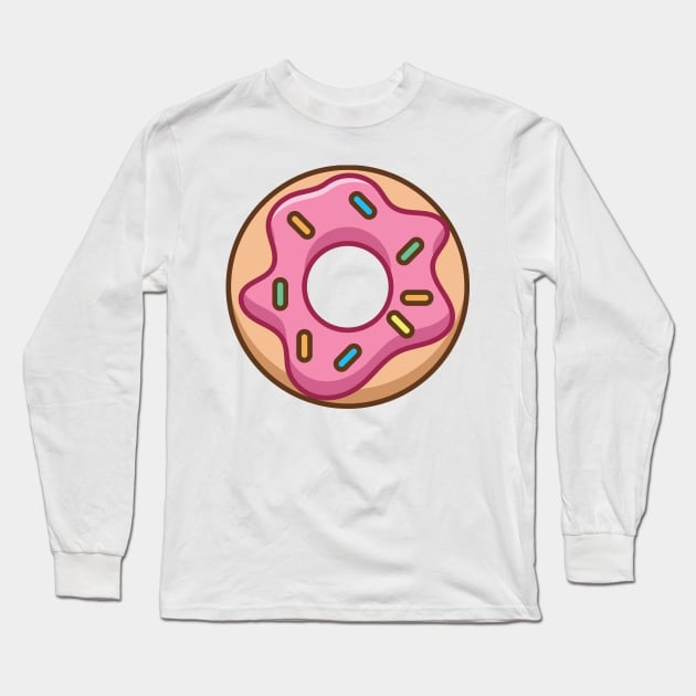 Donut Long Sleeve T-Shirt by imlying